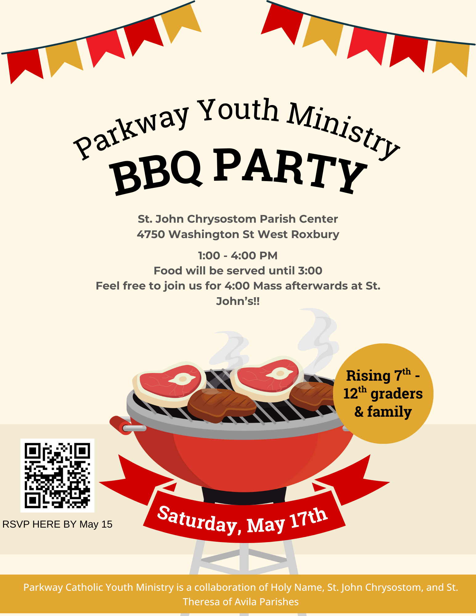 Parkway Youth Ministry BBQ Party